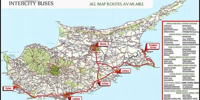 Cipar karta autobusnih linija