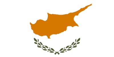 Karta zastava Cipra